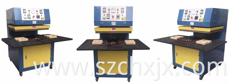 PVC clamshell and paper card sealing packing machine